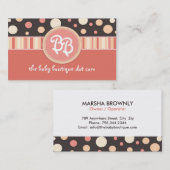 Baby Boutique Visitekaartjes (Voorkant / Achterkant)