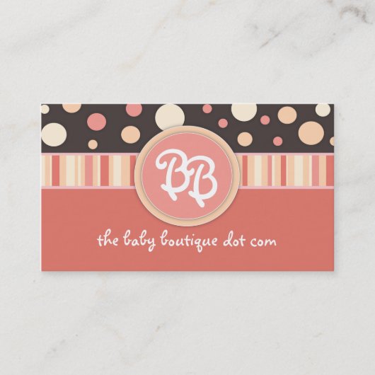 Baby Boutique Visitekaartjes (Voorkant)