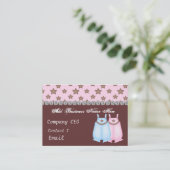 Baby BOUTIQUE WINKEL Visitekaartje (Staand voorkant)