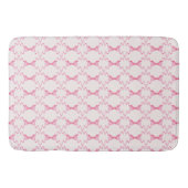 Baby Bow Trellis Pink Bella Ribbon Badmat (Voorkant)
