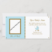 Baby Boy Aankondiging (Voorkant)