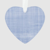 Baby Boy Aankondiging Pastel Blue Bow NAAM Sweet Ornament (achterkant)
