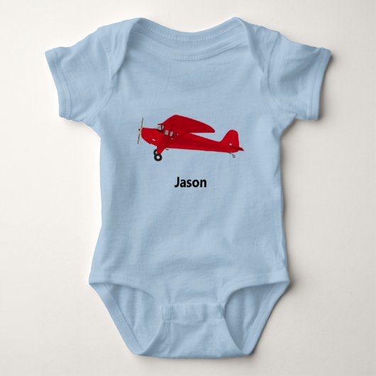 Baby Boy  Airplane Bodysuit-pakken uit één stuk Romper (Voorkant)