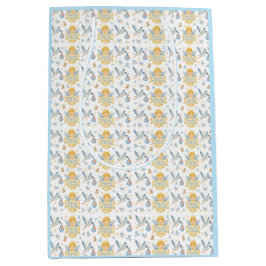 Baby Boy Arrival Stork Angel aankondiging Medium Cadeauzakje