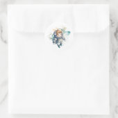 Baby Boy Astronaut Waterverf Sticker (Tas)