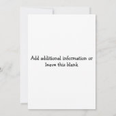 Baby Boy Baby Announcement Newborn Aankondiging (Achterkant)