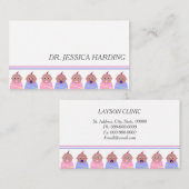 Baby Boy/Baby Girl Visitekaartje kinderarts (Voorkant / Achterkant)