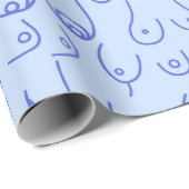 Baby boy baby shower cadeaupapier (Rol Hoek)