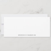 Baby Boy Baby shower Concert Ticket Uitnodiging (Achterkant)