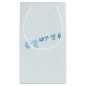 Baby Boy Baby shower Klein Cadeauzakje (Achterkant)