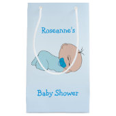 Baby Boy Baby shower Klein Cadeauzakje (Voorkant)