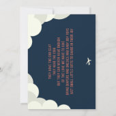 Baby Boy Baby shower of Sprinkle Invitation Kaart (Achterkant)