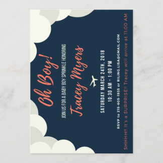 Baby Boy Baby shower of Sprinkle Invitation Kaart
