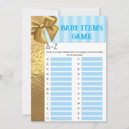 Baby Boy Baby shower spelletjes