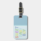 Baby Boy Bagagelabel (Voorkant verticaal)