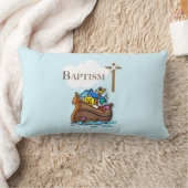, Baby Boy Baptism Noah's Ark Kussen (Deken)