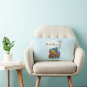 , Baby Boy Baptism Noah's Ark Kussen (Stoel)