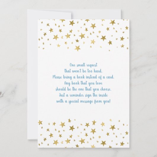 Baby Boy Beer Baby shower Uitnodiging (Achterkant)