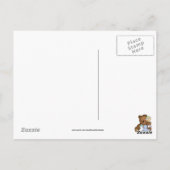 Baby Boy Beer dank je briefkaart (Achterkant)