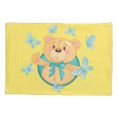 Baby Boy Beer Kussensloop (Achterkant)