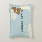 Baby Boy Beer op Cloud Sierkussen Accent Kussen (Voorkant(Verticaal))