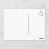 Baby Boy Binkie Bedankt briefkaart - aanpassen (Achterkant)