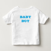 Baby Boy Birthday shirt (Achterkant)