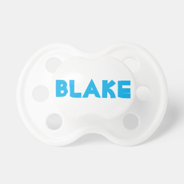 Baby Boy Blake Pacifier Speen (Voorkant)