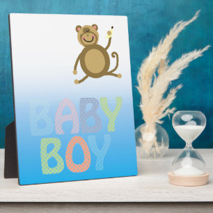 Baby Boy Bleek Bluie Two Tone Fotoplaat