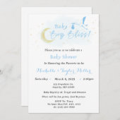 Baby Boy Bliss Stork Special Delivery Kaart (Voorkant / Achterkant)