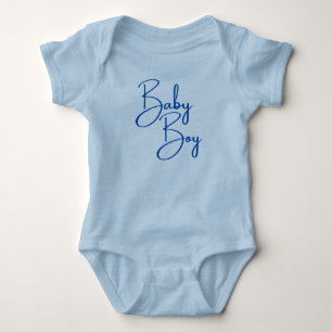 Baby Boy Blue Baby Bodysuit