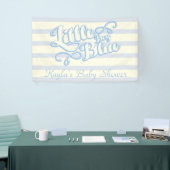 Baby Boy Blue, Baby shower banner (Beurs)