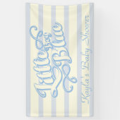 Baby Boy Blue, Baby shower banner (Verticaal)
