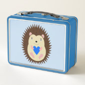 Baby Boy Blue Hart Egel (Achterkant)
