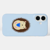 Baby Boy Blue Hart Egel Case-Mate iPhone Case (Achterkant (horizontaal))