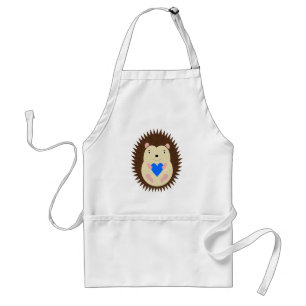 Baby Boy Blue Hart Egel Standaard Schort