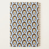 Baby Boy Blue Heart Egel Op Maat Planner (Achterkant)