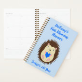 Baby Boy Blue Heart Egel Op Maat Planner (Display)