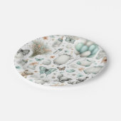 Baby Boy Blue Papieren Bordje (Gekanteld)