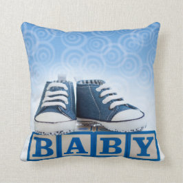 BABY BOY BLUE PILLOW KUSSEN