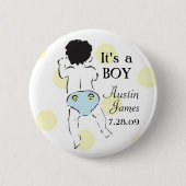 Baby Boy Bottom Button (Voorkant)