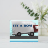 Baby Boy Briefkaart (Staand voorkant)