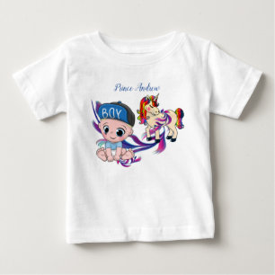 Baby Boy Bubbles & Unicorns