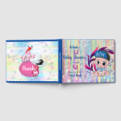 Baby Boy Bubbles & Unicorns Gastenboek (Volledig)