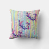 Baby Boy Bubbles & unicorns Kussen (Achterkant)