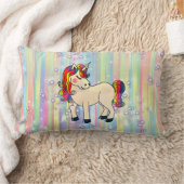 Baby Boy Bubbles & unicorns Kussen (Deken)