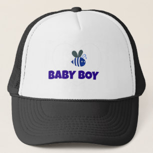 Baby Boy Bumble Bee Trucker Pet