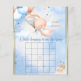 Baby Boy Bunny Baby shower spel