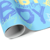 Baby Boy Cadeaupapier (Rol Hoek)