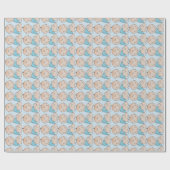 Baby Boy Cadeaupapier (Vlak)